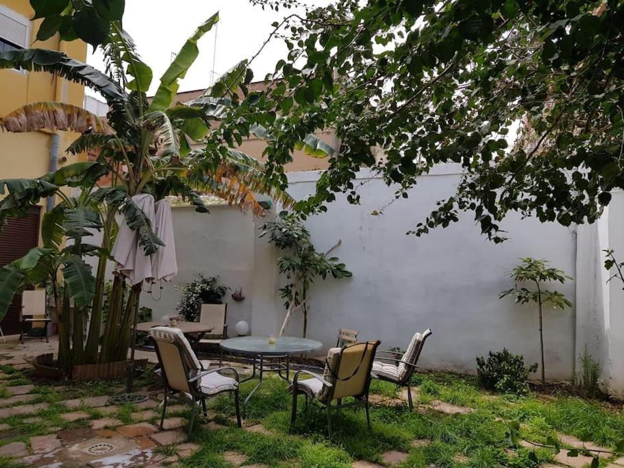 Precioso Apartamento Con A/A En Ruzafa Con Terracita Privada Y Acceso A Un Jardin, Para 2-3 Personas Valencia Luaran gambar